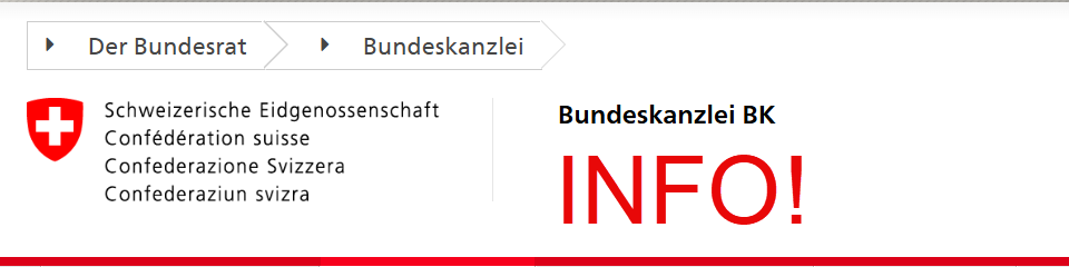 Bundeskanzlei Information Image